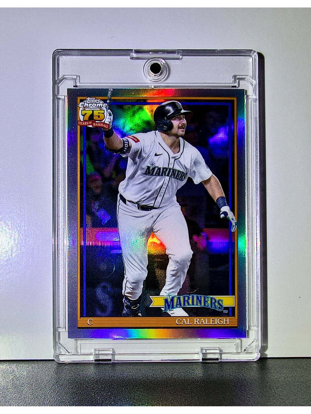 Cal Raleigh 2026 MLB Topps Chrome #91CB-4 Refractor Baseball Seattle Mariners